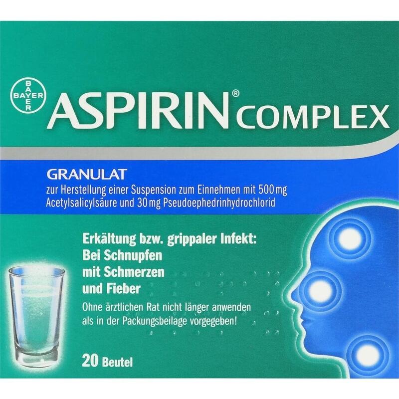 ASPIRIN Complex Btl.m.Gran.z.Herst.e.Susp.z.Einn.