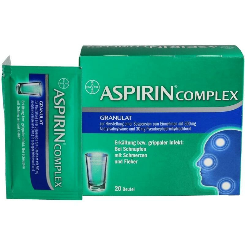 ASPIRIN Complex Btl.m.Gran.z.Herst.e.Susp.z.Einn.