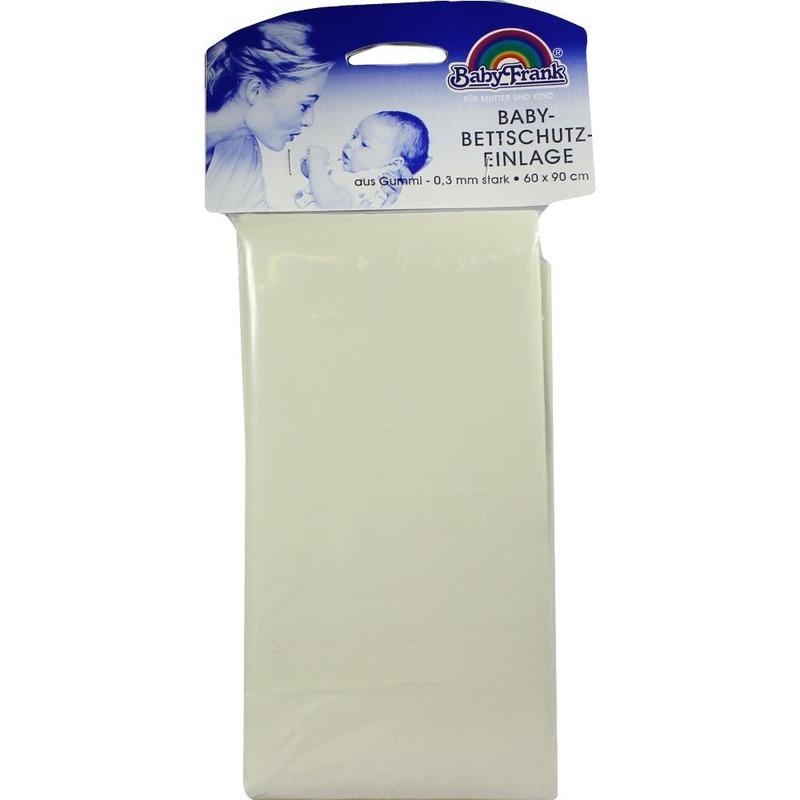 BABY BETTEINLAGEN Gummi 60x90 weiß