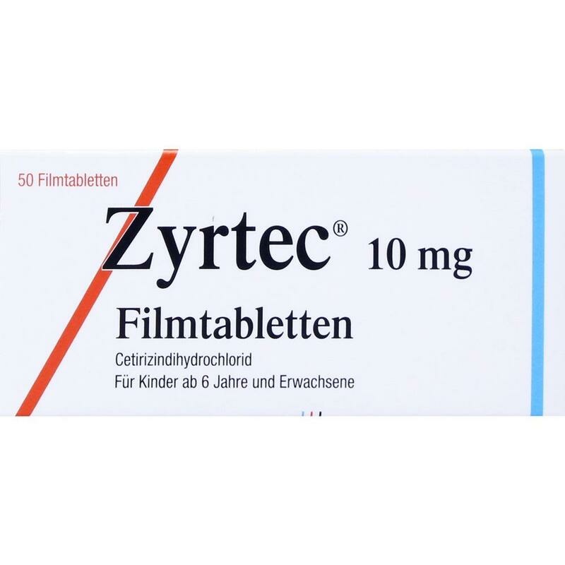 ZYRTEC 10 mg Filmtabletten