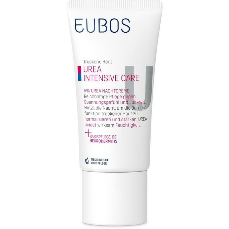 EUBOS TROCKENE Haut Urea 5% Nachtcreme