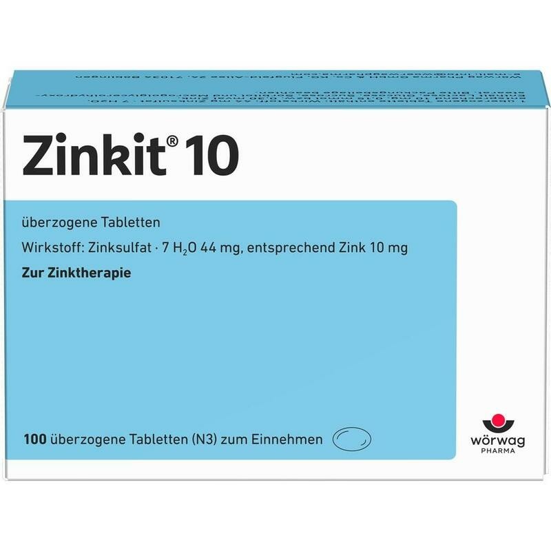 ZINKIT 10 überzogene Tabletten
