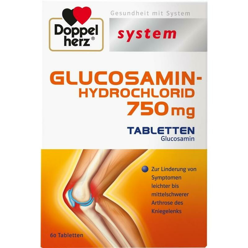 DOPPELHERZ Glucosamin-Hydrochlorid 750mg syst.Tab.