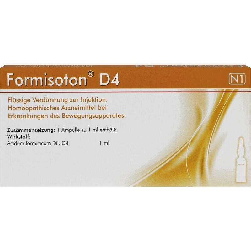 FORMISOTON D 4 Ampullen