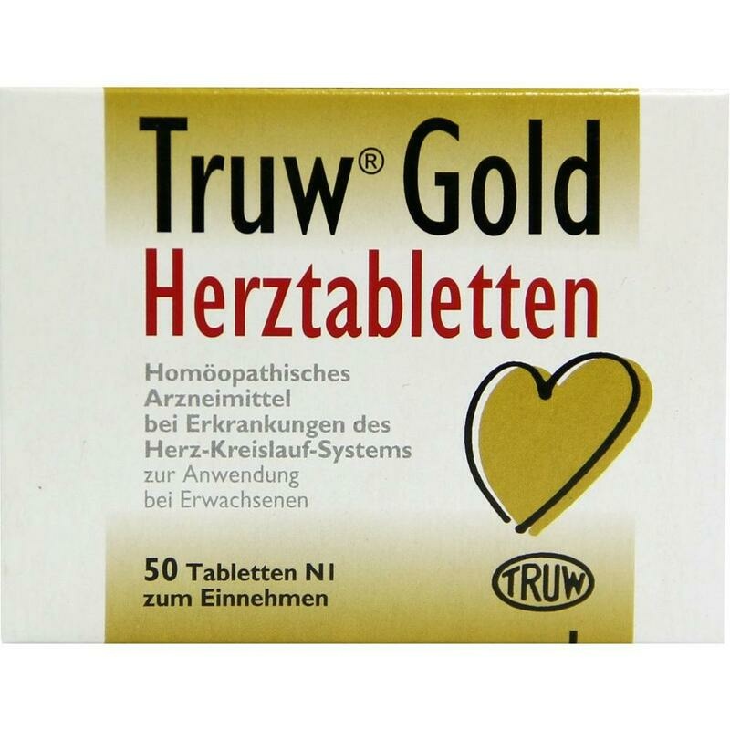 TRUW GOLD Herztabletten