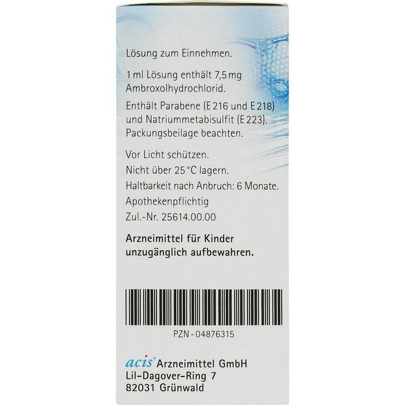 AMBROXOL acis Tropfen