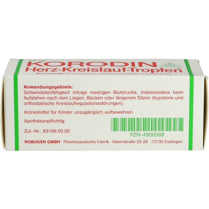 KORODIN Herz-Kreislauf-Tropfen zum Einnehmen