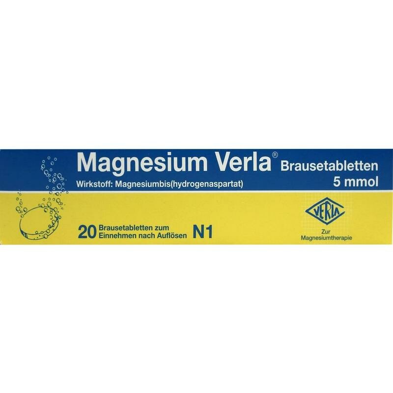 MAGNESIUM VERLA Brausetabletten