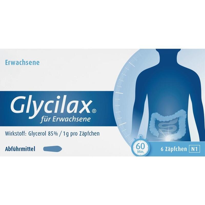GLYCILAX Suppositorien für Erwachsene