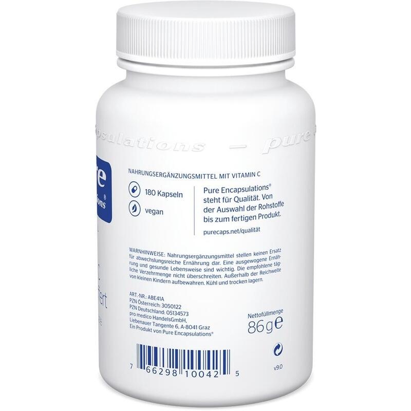 PURE ENCAPSULATIONS Vitamin C 400 gepuffert Kaps.