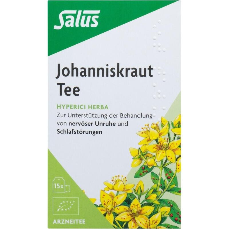 JOHANNISKRAUT ARZNEITEE Hyperici herba Salus Fbtl.