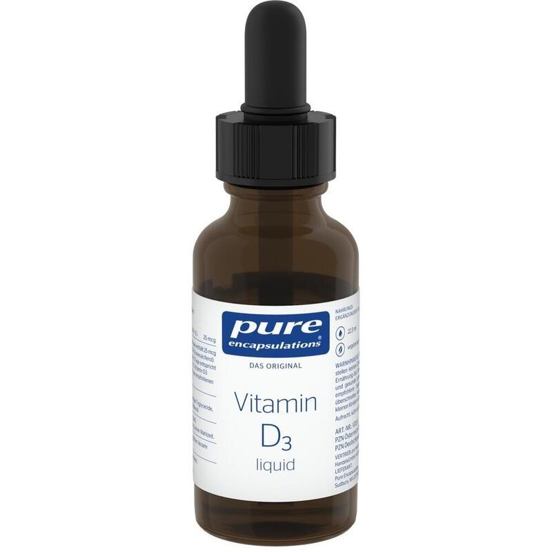 PURE ENCAPSULATIONS Vitamin D3 Liquid