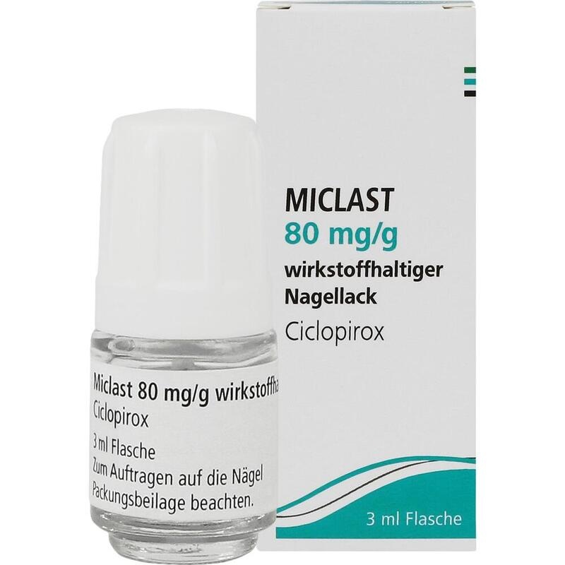 MICLAST 80 mg/g wirkstoffhaltiger Nagellack