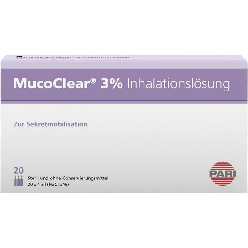 MUCOCLEAR 3% NaCl Inhalationslösung