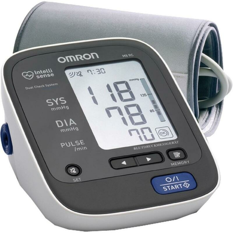 OMRON M8 RC Oberarm Blutdruckmessger.m.Funkuhr