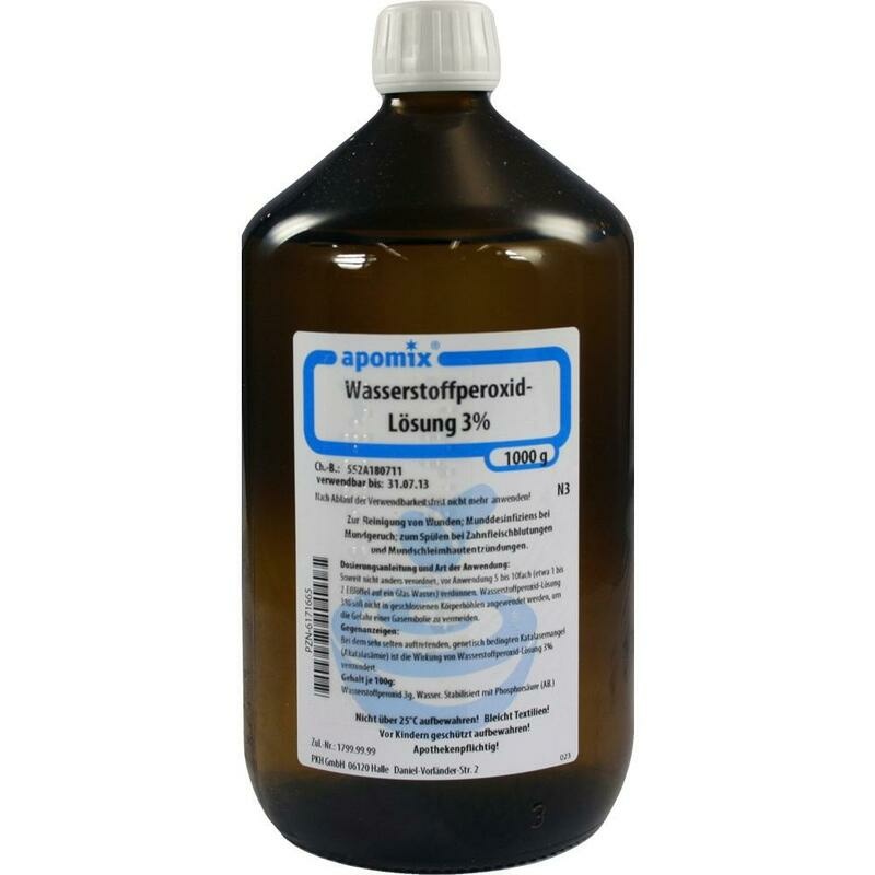 WASSERSTOFFPEROXID 3% DAB 10 Lösung