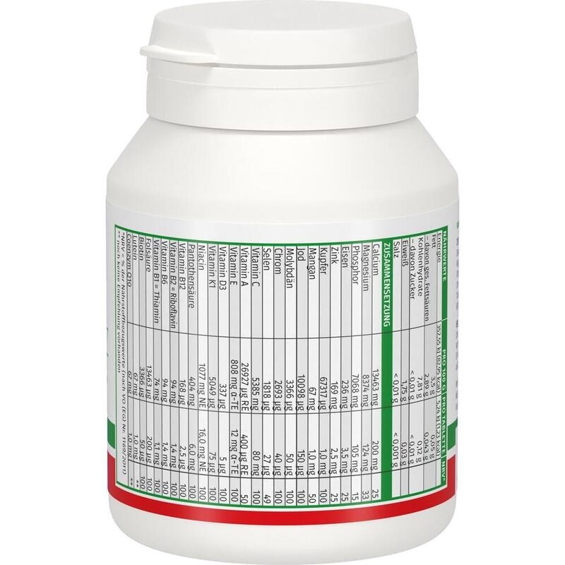 MEGAMAX Vitamine A-Z+Q10+Lutein Tabletten