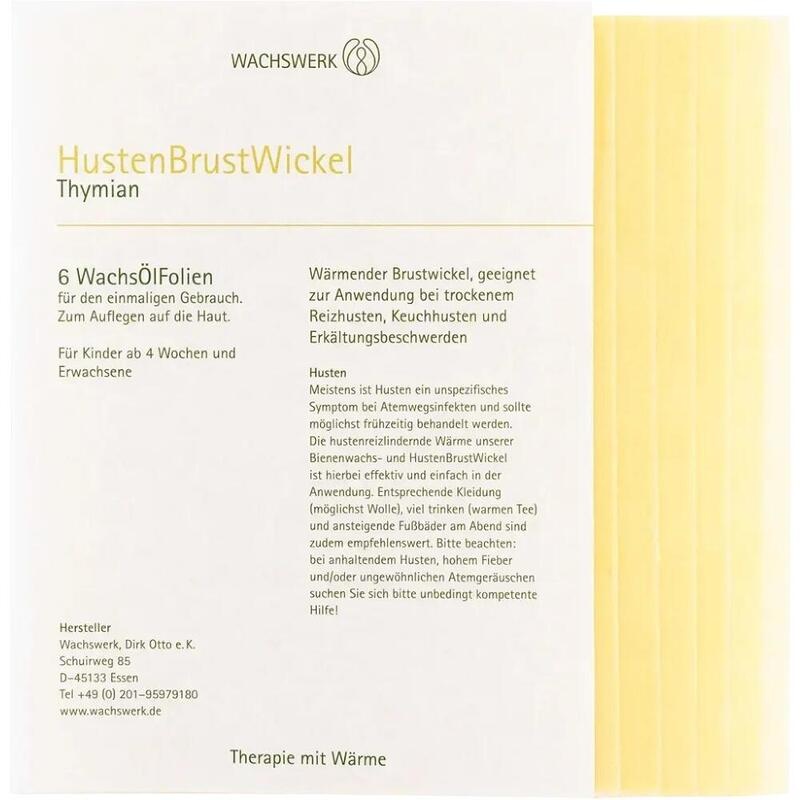 HUSTEN BRUST Wickel Thymian
