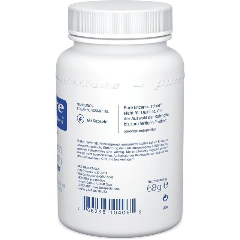 PURE ENCAPSULATIONS Glucosamin+Chondr.+MSM Kapseln