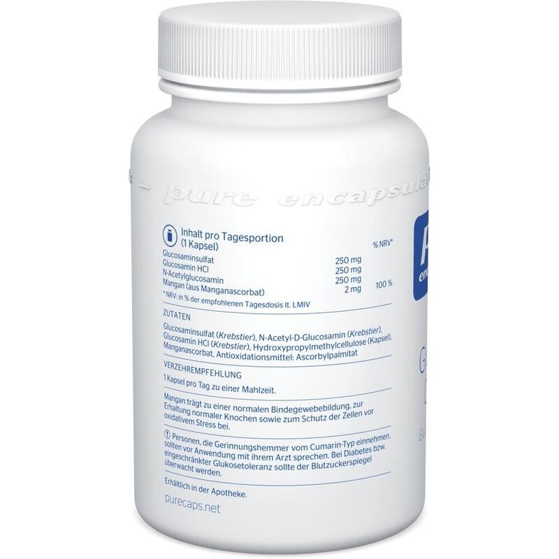 PURE ENCAPSULATIONS Glucosamin Complex Kapseln