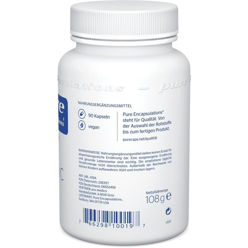 PURE ENCAPSULATIONS Vitamin C Kapseln