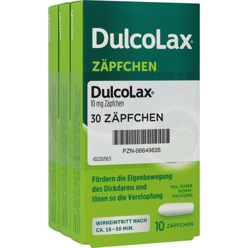 DULCOLAX 10 mg Zäpfchen