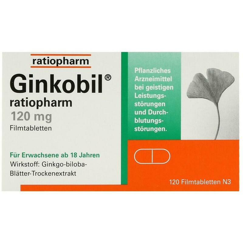 GINKOBIL-ratiopharm 120 mg Filmtabletten