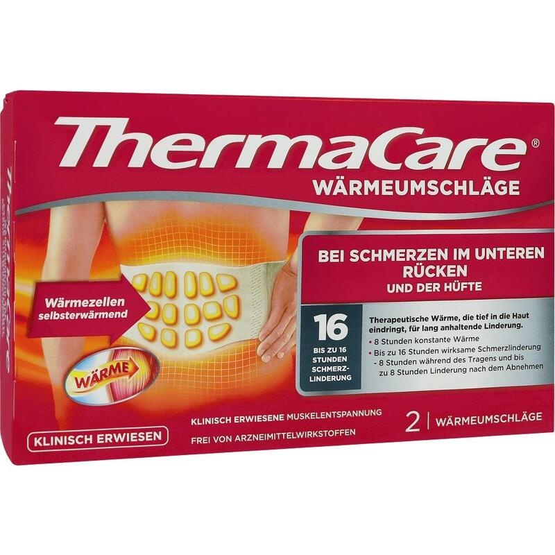 THERMACARE Rückenumschläge S-XL z.Schmerzlind.