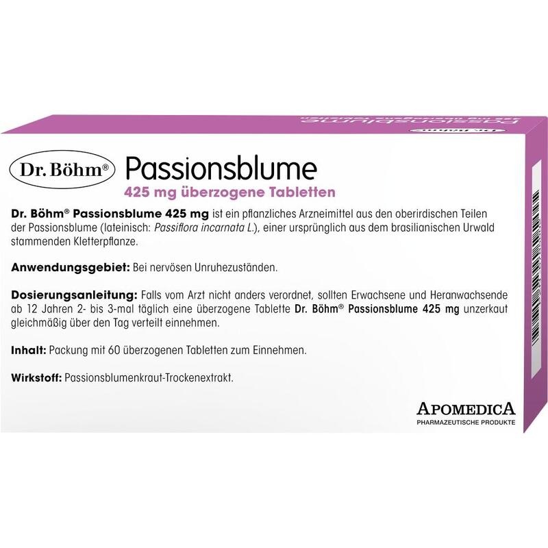 DR.BÖHM Passionsblume 425 mg Dragees