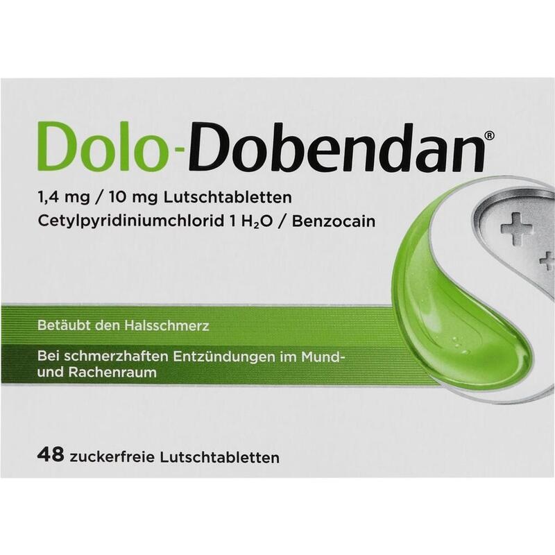 DOLO-DOBENDAN 1,4 mg/10 mg Lutschtabletten