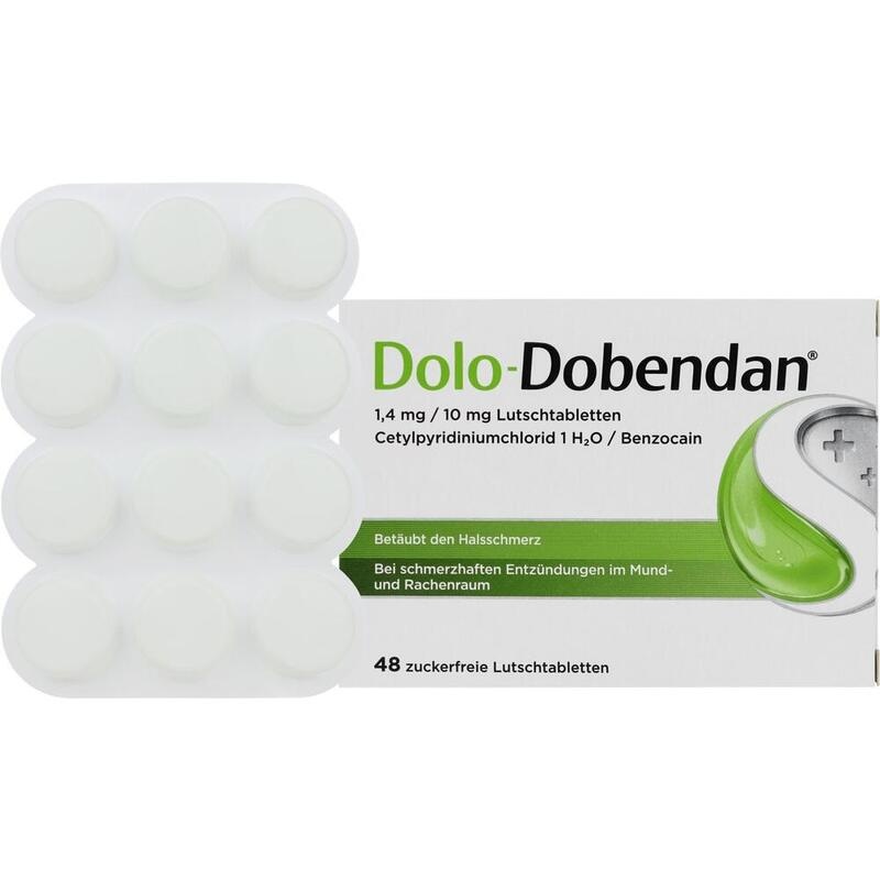 DOLO-DOBENDAN 1,4 mg/10 mg Lutschtabletten