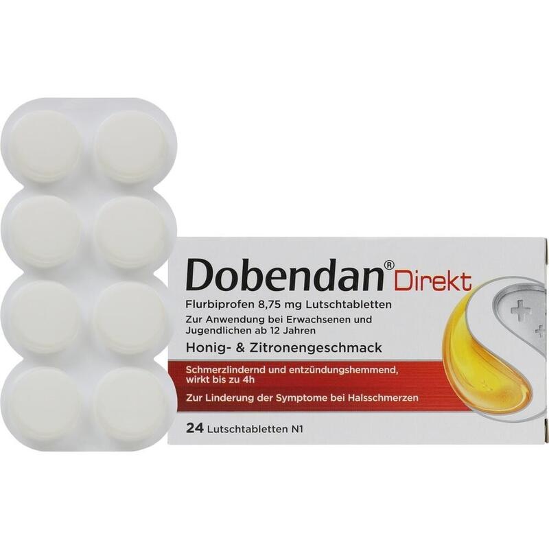 DOBENDAN Direkt Flurbiprofen 8,75 mg Lutschtabl.