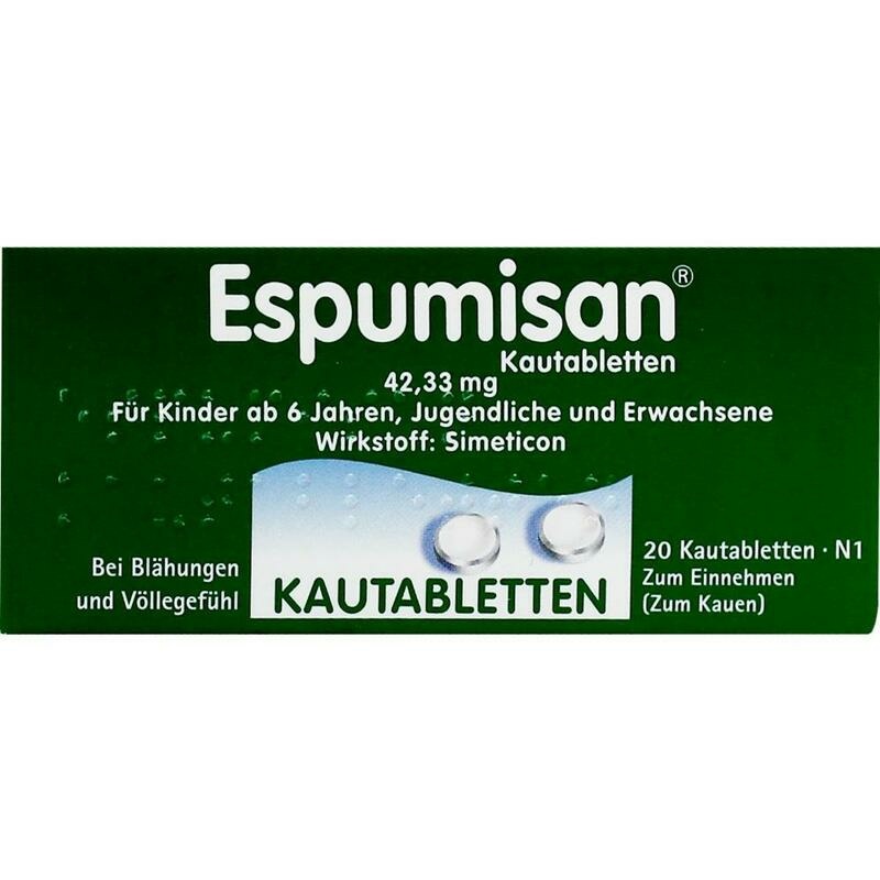 ESPUMISAN Kautabletten