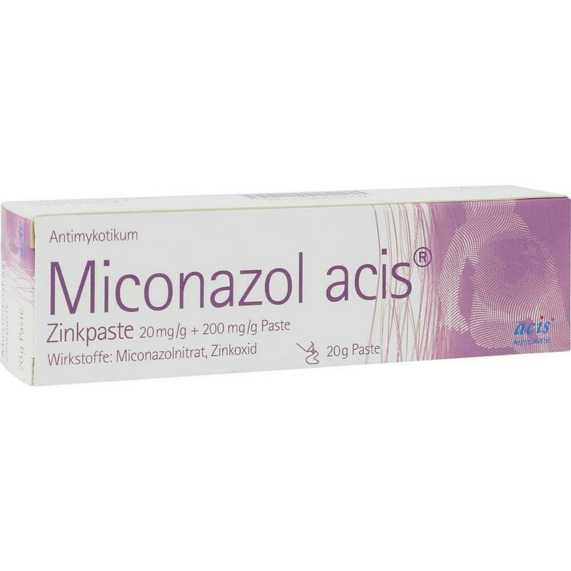 MICONAZOL acis Zinkpaste