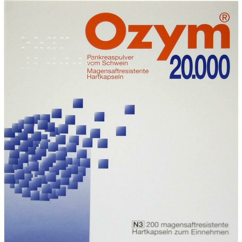 OZYM 20.000 Hartkapseln magensaftr.