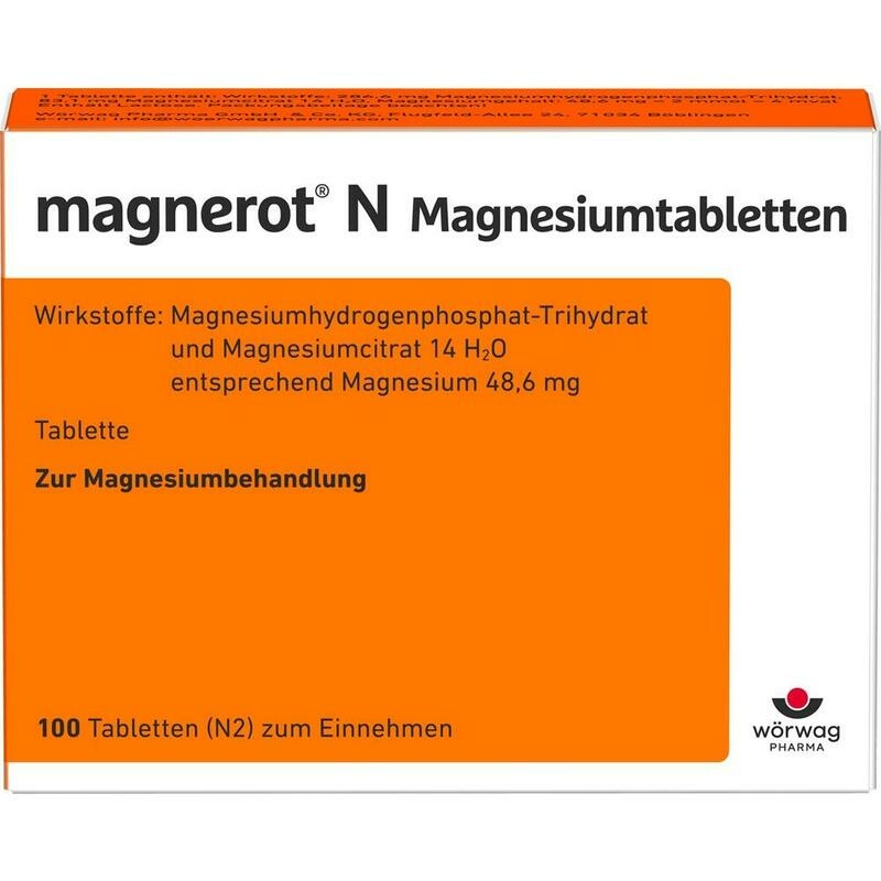 MAGNEROT N Magnesiumtabletten