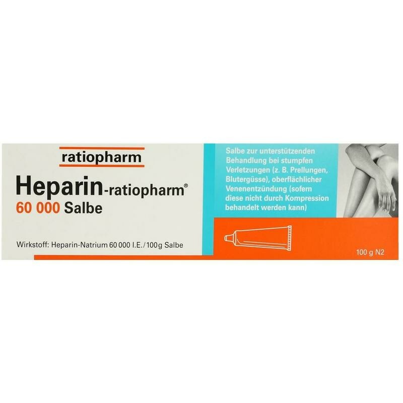 HEPARIN-RATIOPHARM 60.000 Salbe