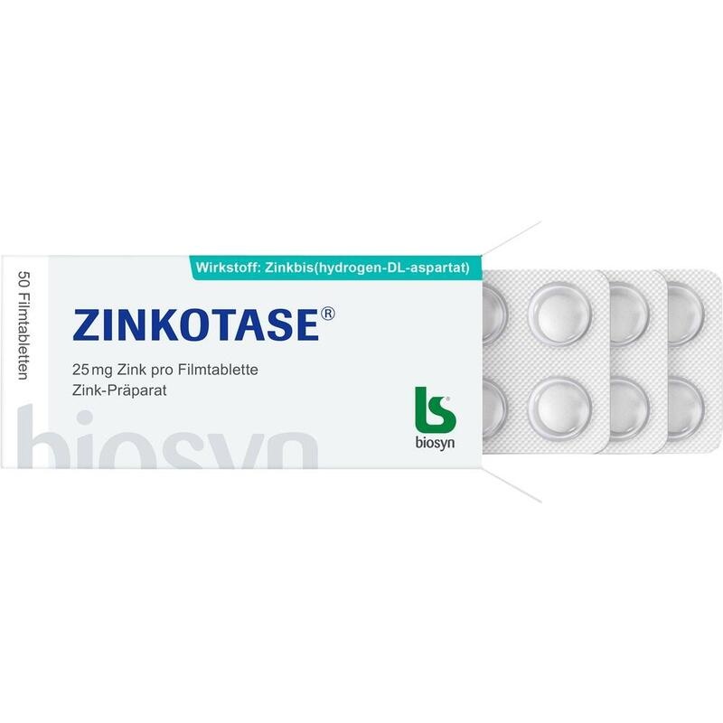 ZINKOTASE Filmtabletten