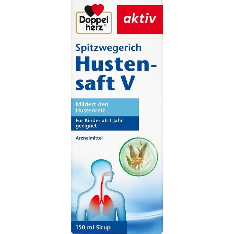 DOPPELHERZ Spitzwegerich Hustensaft V