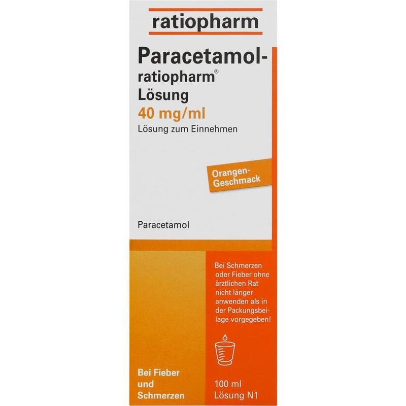PARACETAMOL-ratiopharm Lösung