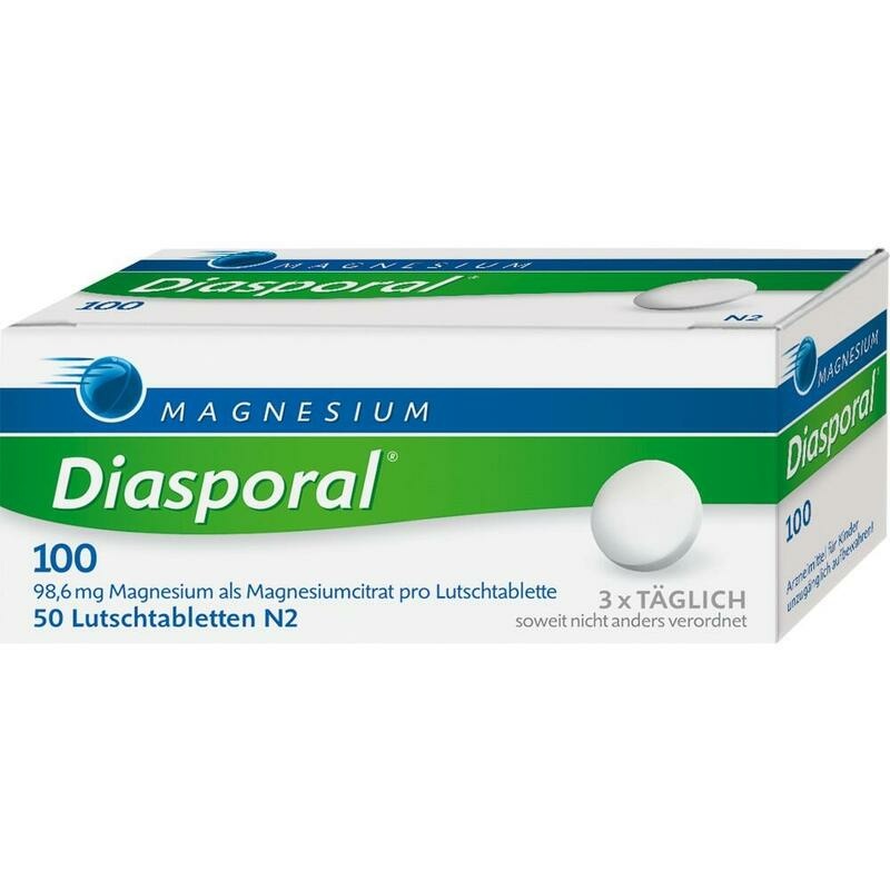 MAGNESIUM DIASPORAL 100 Lutschtabletten