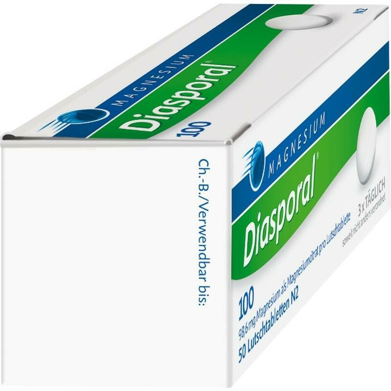 MAGNESIUM DIASPORAL 100 Lutschtabletten