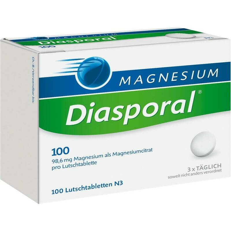 MAGNESIUM DIASPORAL 100 Lutschtabletten