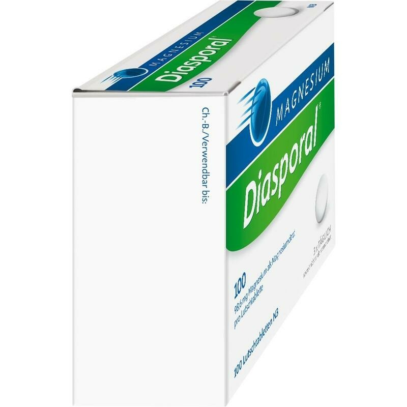 MAGNESIUM DIASPORAL 100 Lutschtabletten