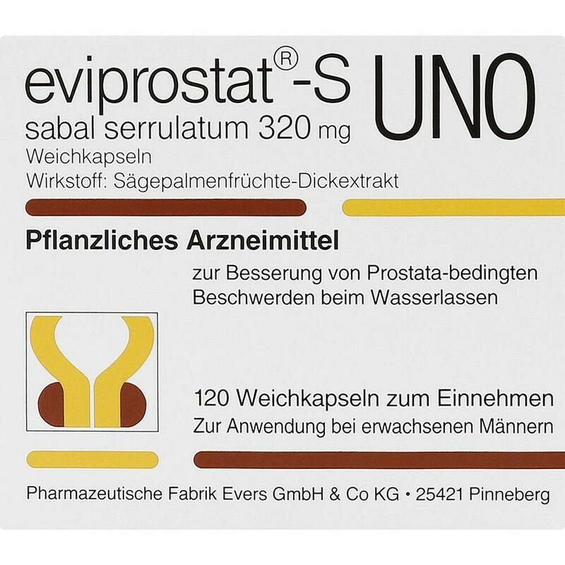 EVIPROSTAT-S sabal serrulatum 320 uno Kapseln