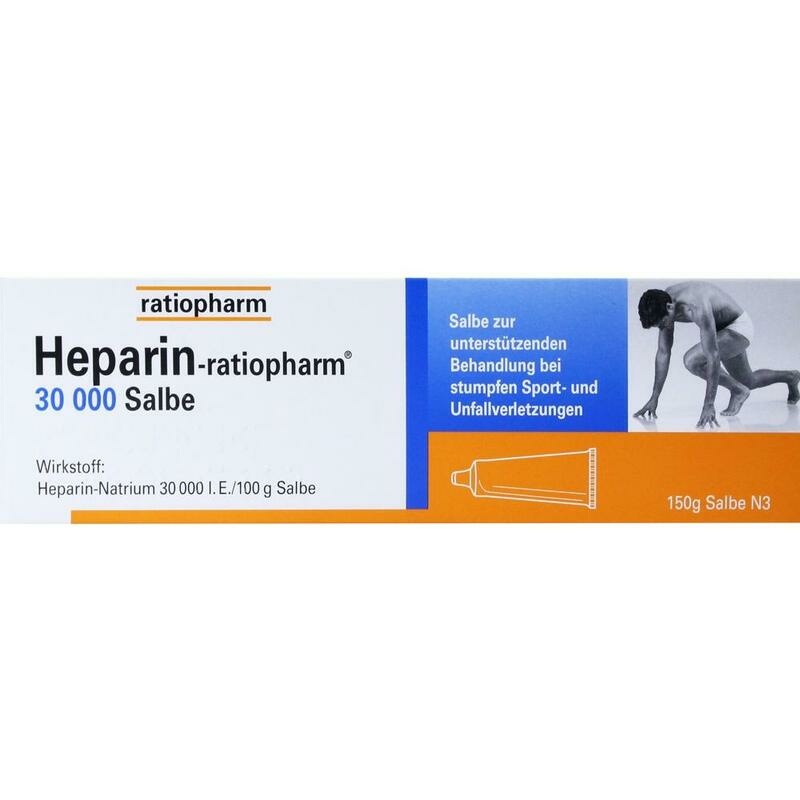 HEPARIN-RATIOPHARM 30.000 Salbe