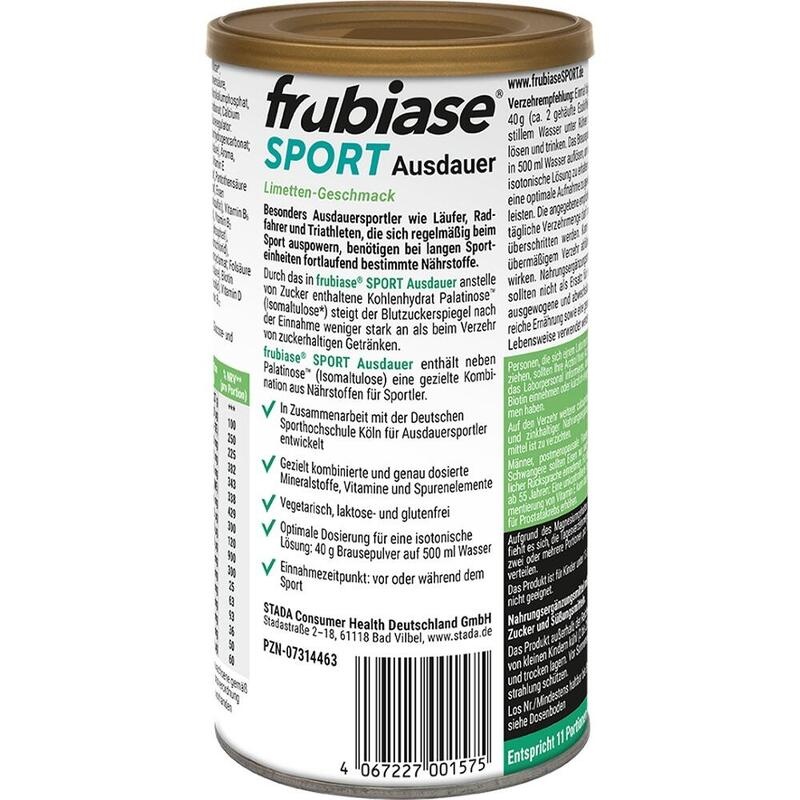 FRUBIASE SPORT Ausdauer Brausepulver