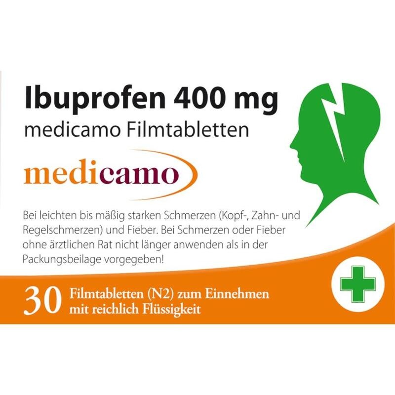 IBUPROFEN 400 mg medicamo Filmtabletten