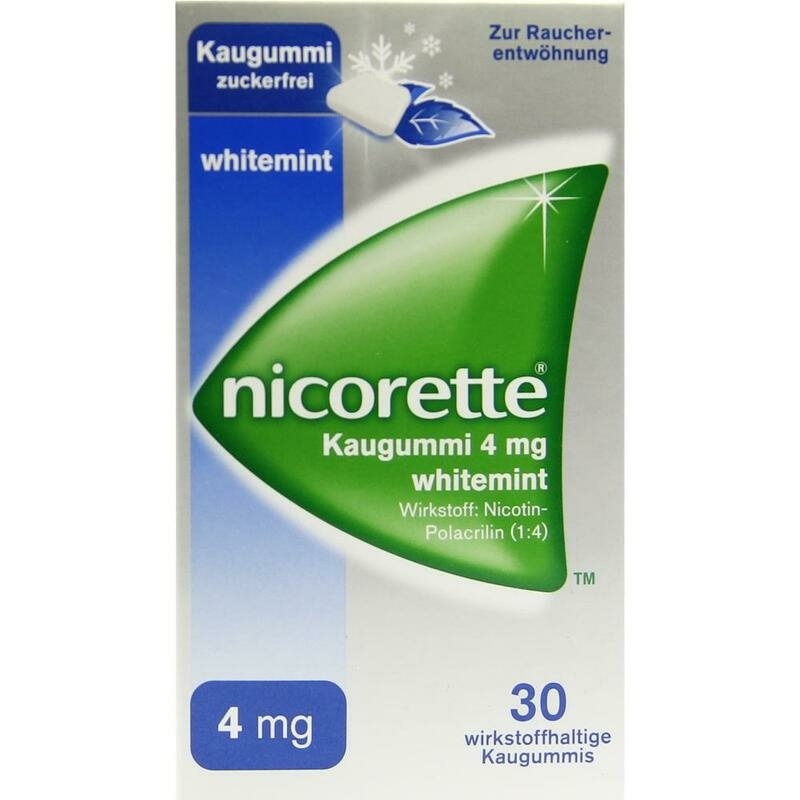 NICORETTE Kaugummi 4 mg whitemint