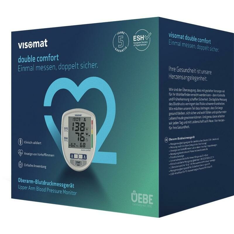 VISOMAT double comfort Oberarm Blutdruckmessger.
